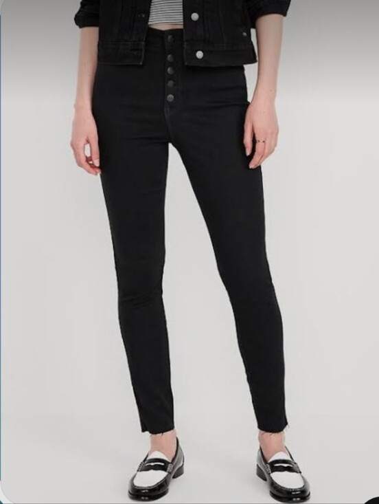 Old Navy Denim - Old Navy Extra High Rise Rockstar Super Skinny Stretch Jeans Size 10